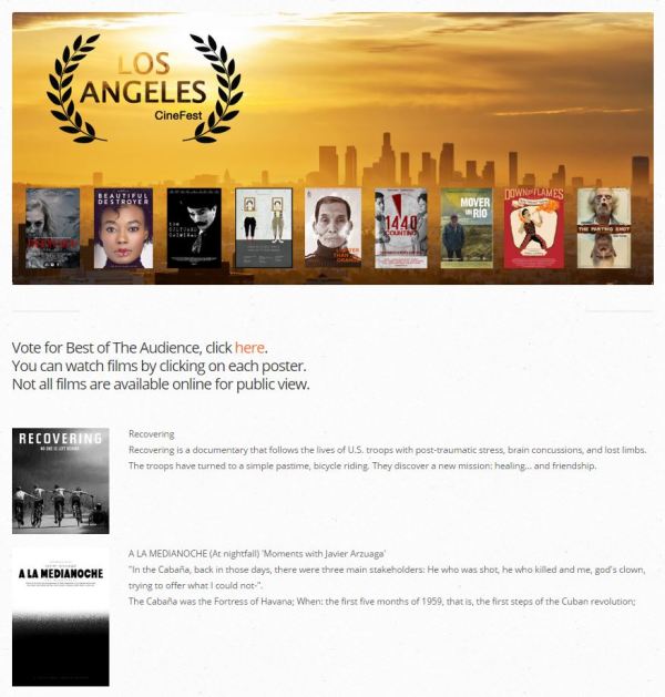 Web Cinefest june 2015